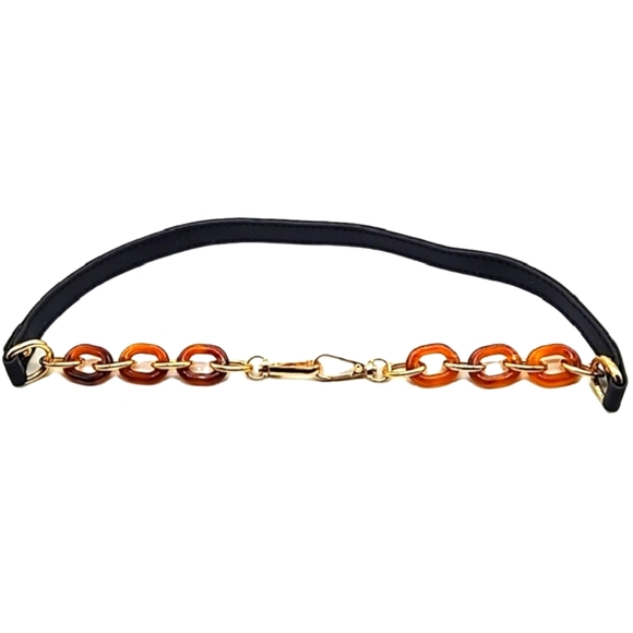 24" Purse Chain with plastic and metal rings - Picture 1 of 6